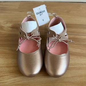 Oshkosh girls ballerina shoes size 9